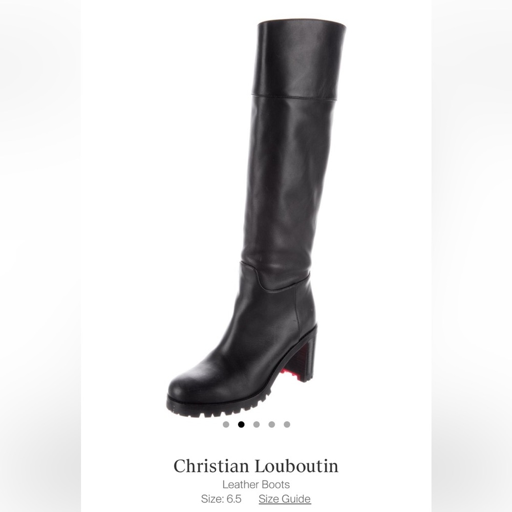 Christian Louboutin heeled knee-high boots